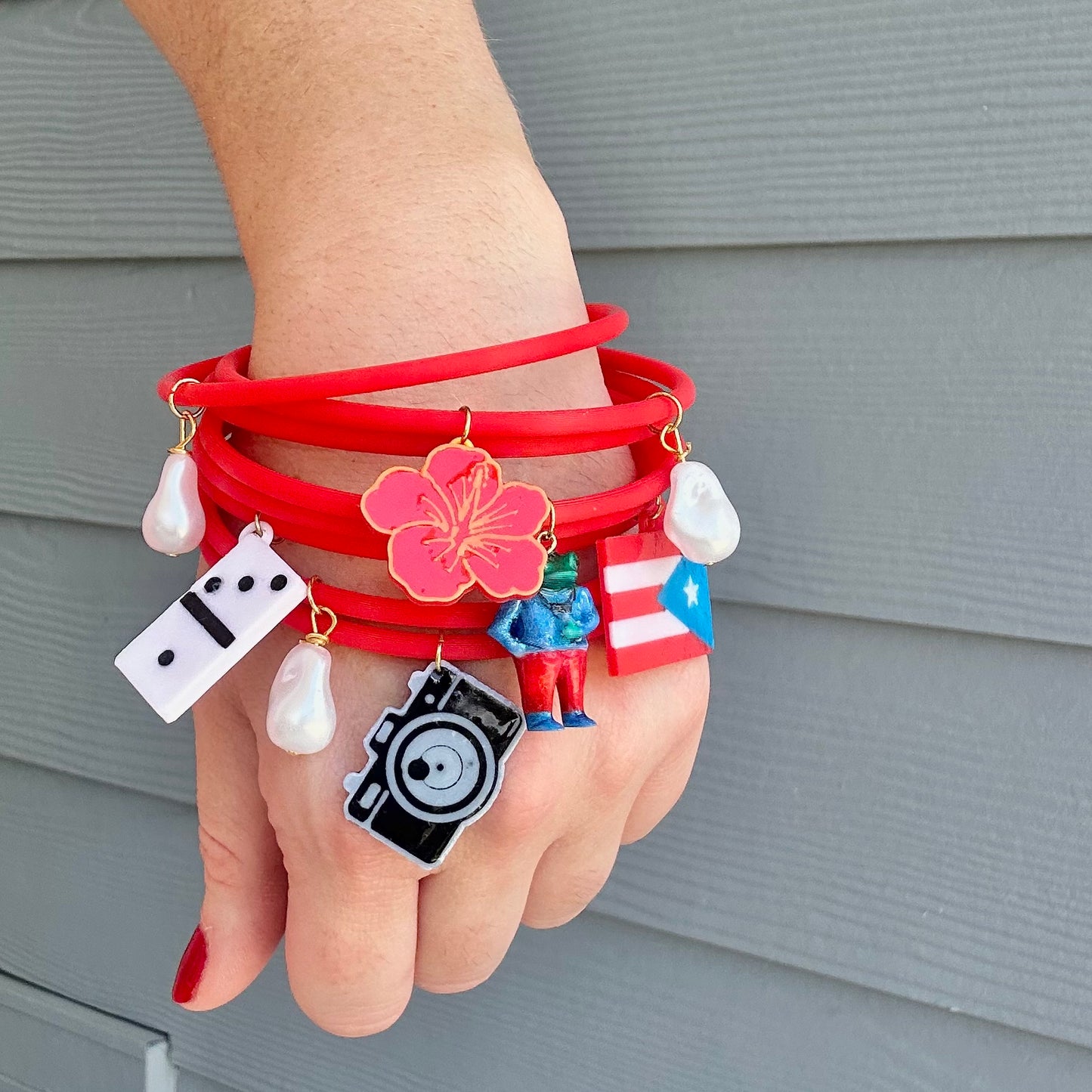 Yo soy boricua Bracelets