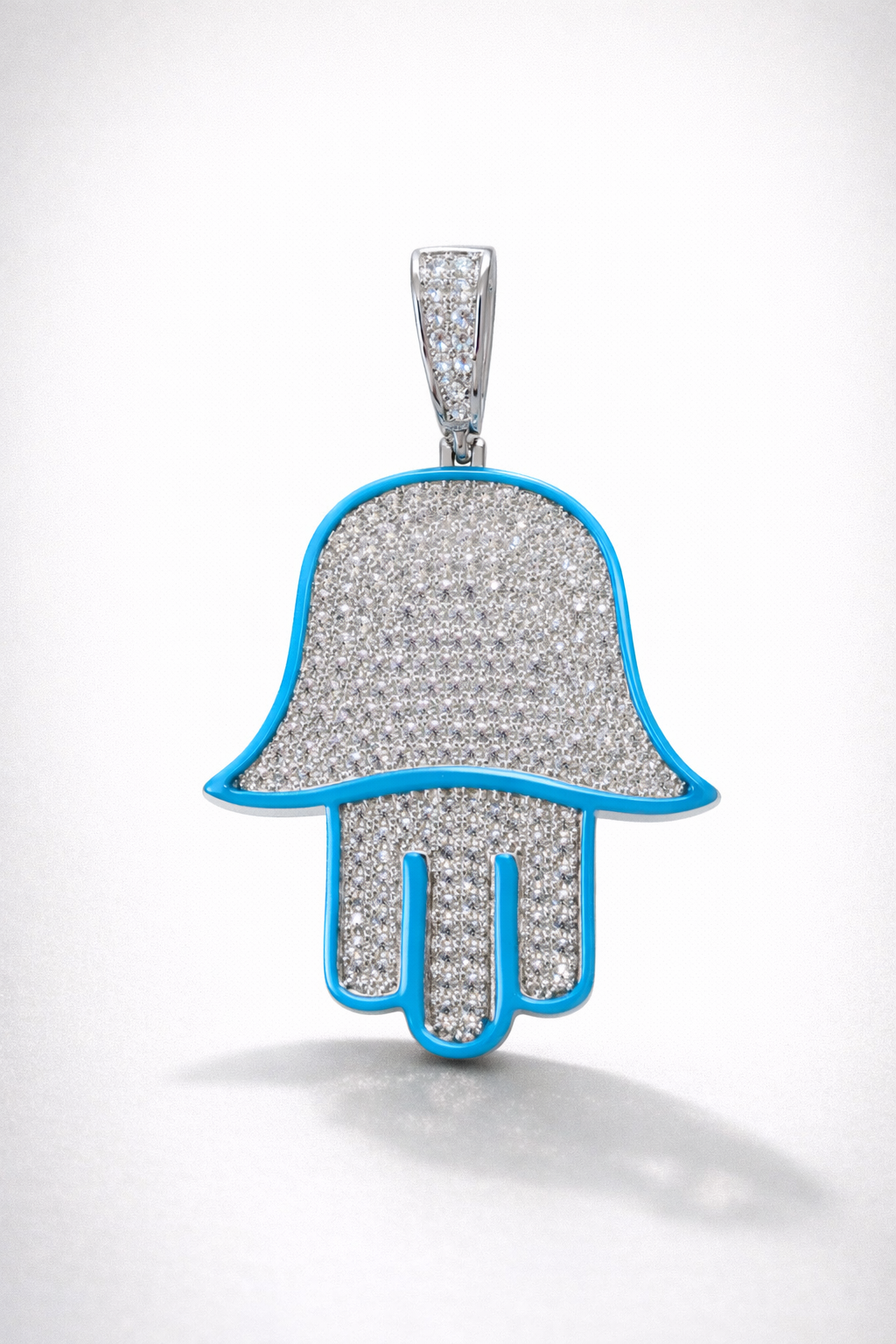 Blues Hamsa Pendant