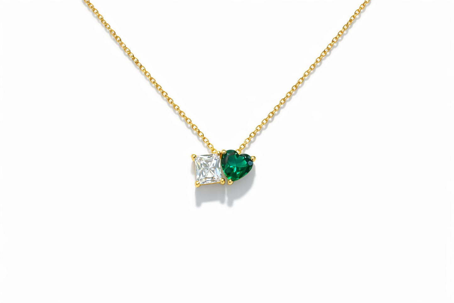 Green Love Necklace