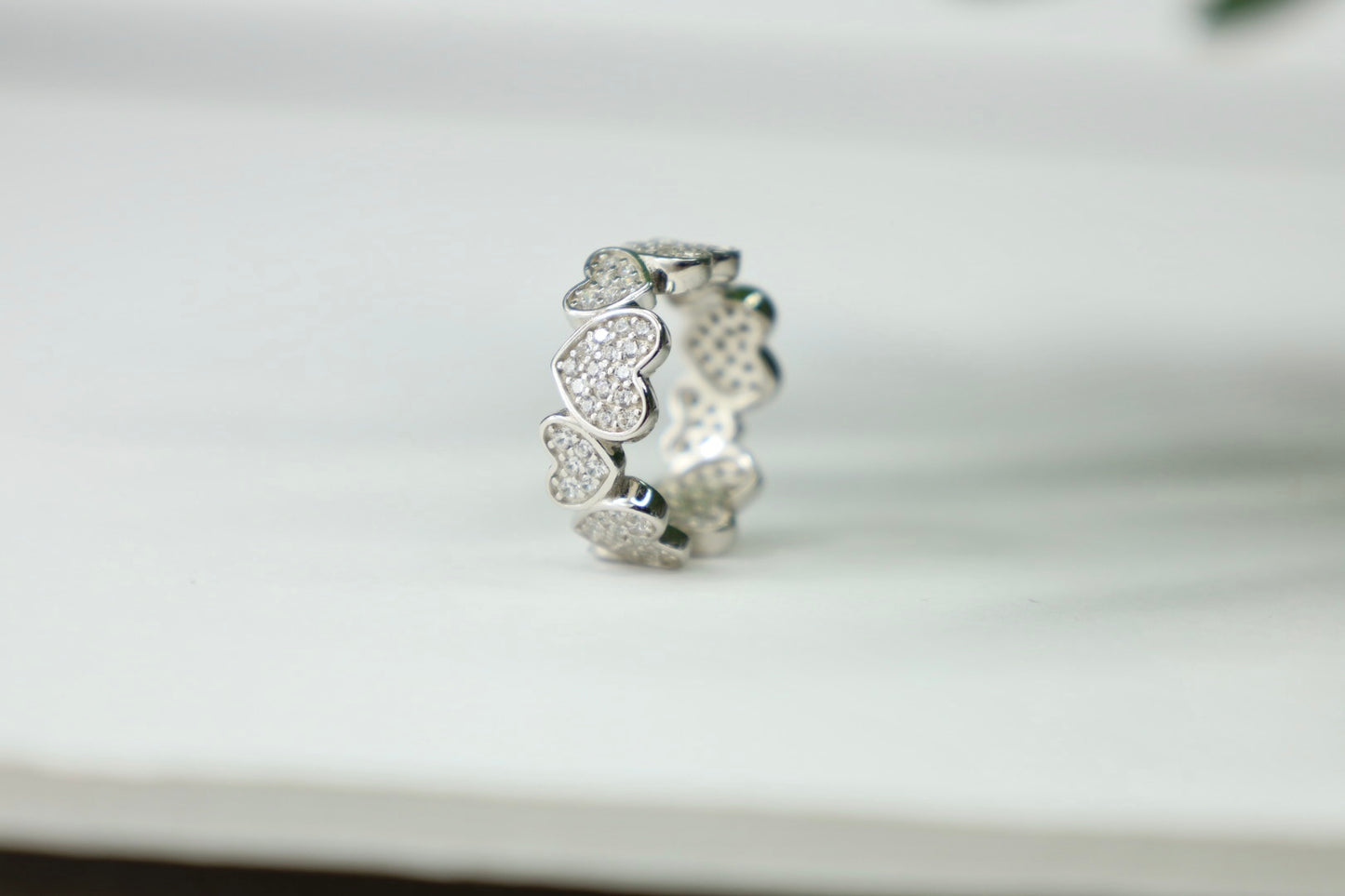 Heart World ring