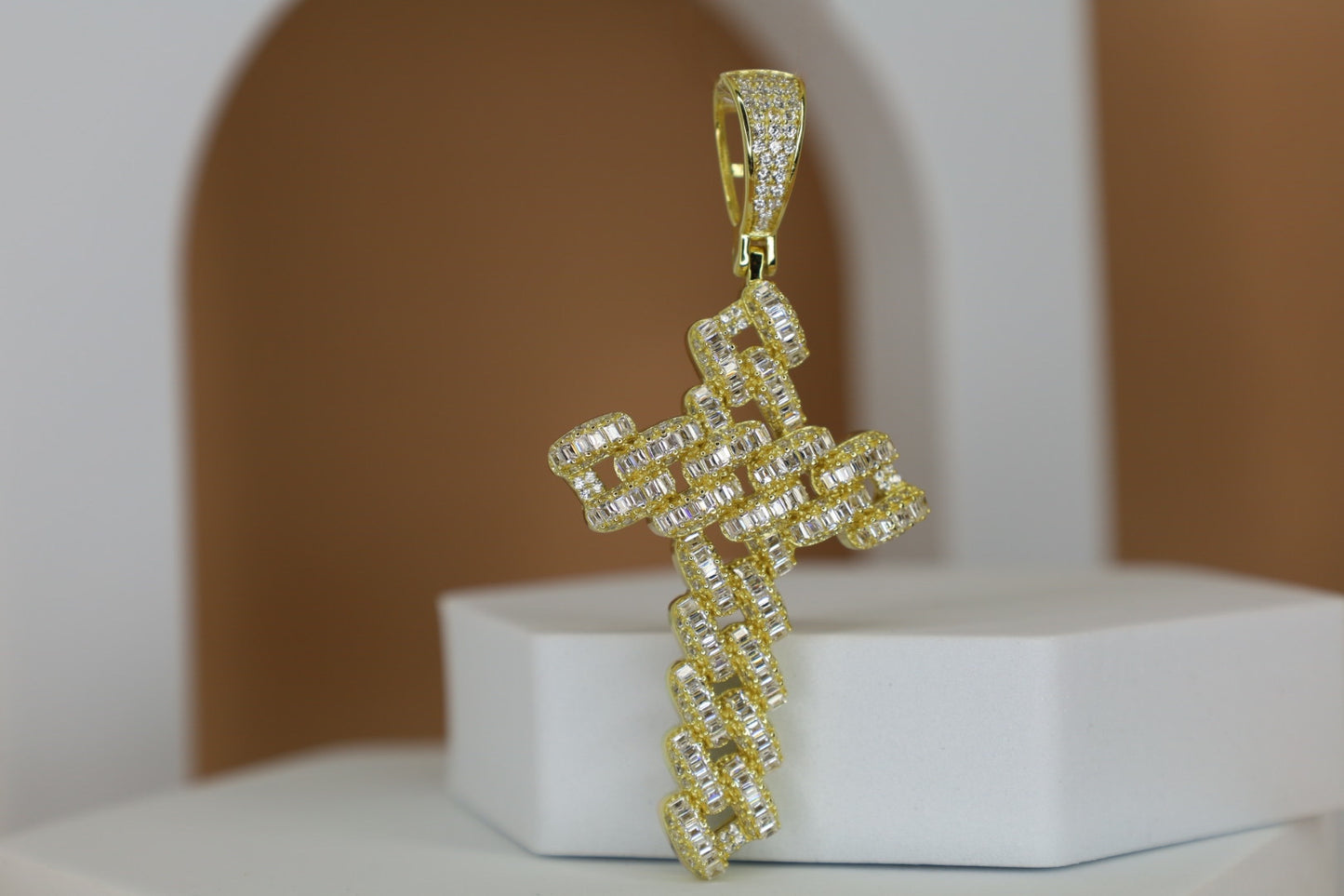 Chain Cross Pendant