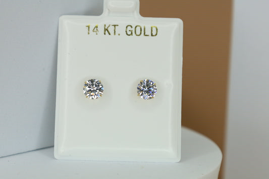 14KT GOLD EARRINGS X