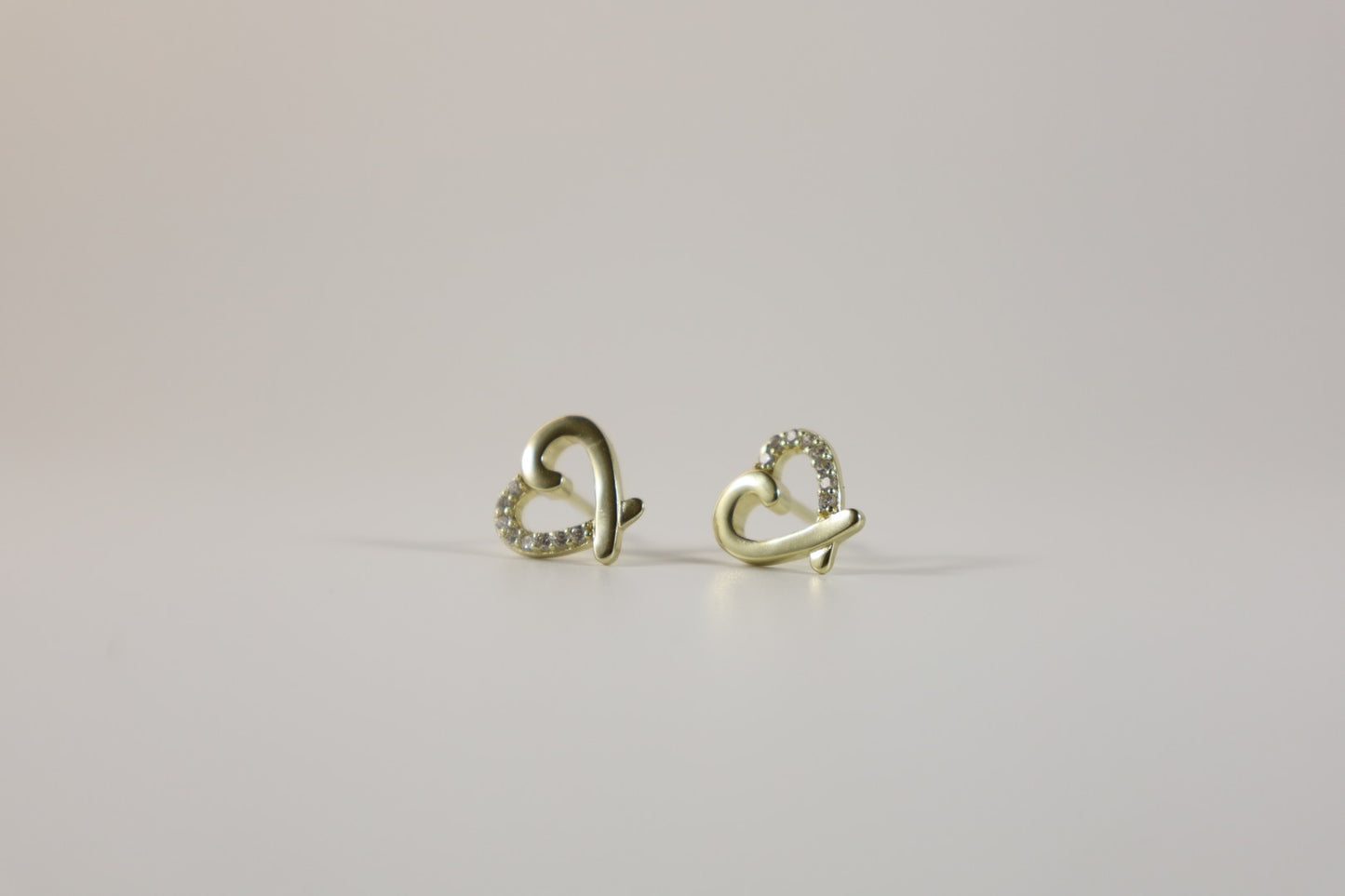 Divine Mini Heart Earrings