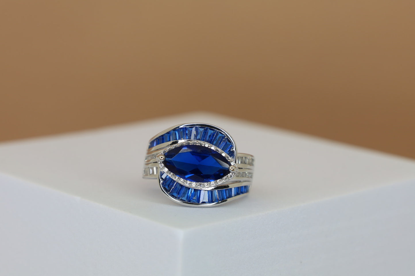 Blue T Ring