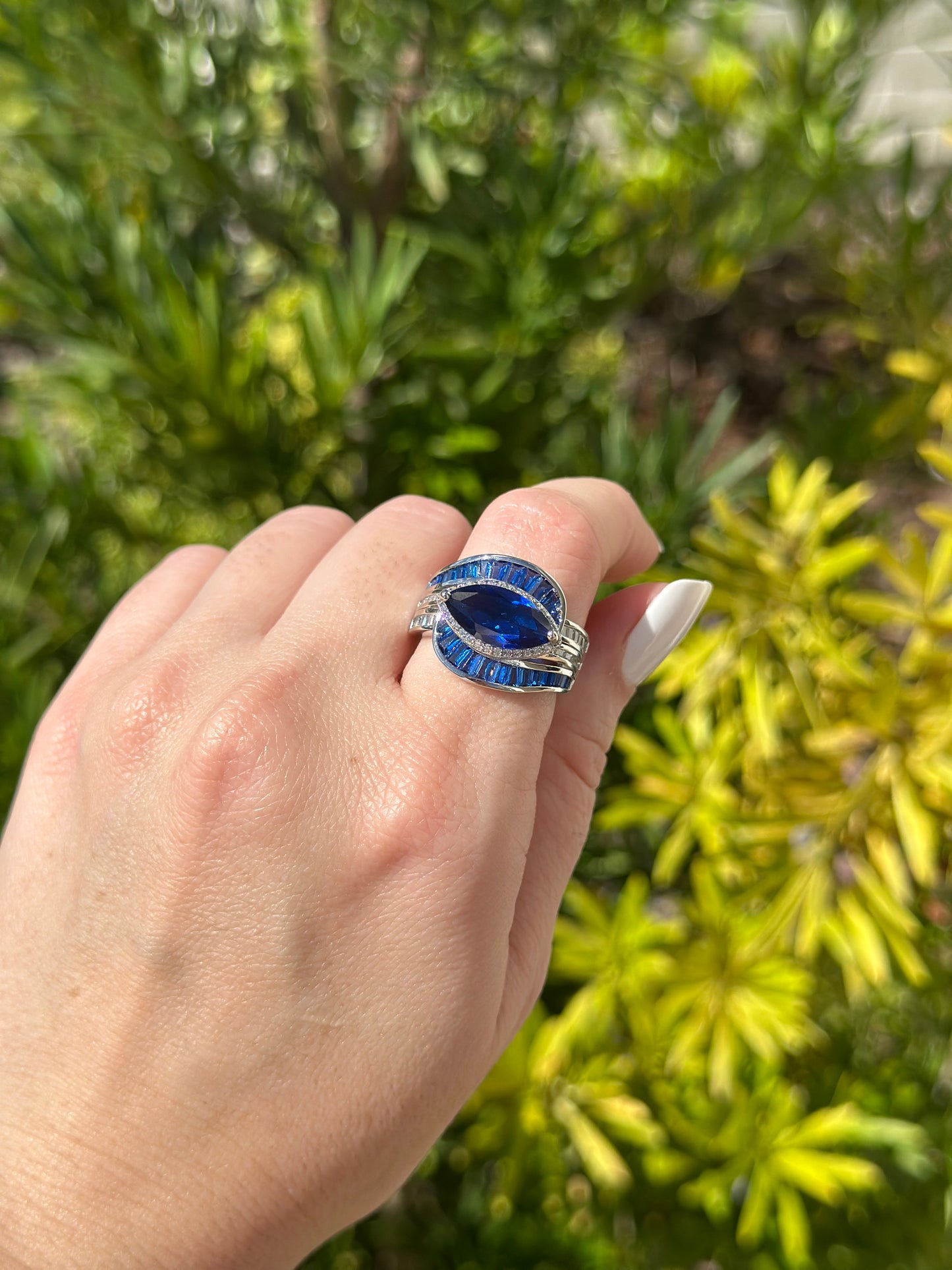 Blue T Ring