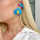Summer Orchid earring