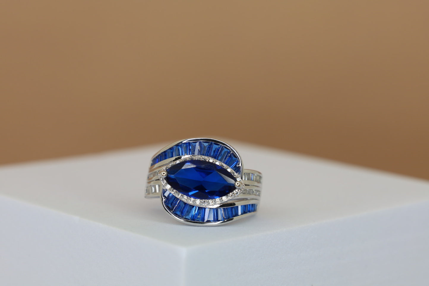 Blue T Ring