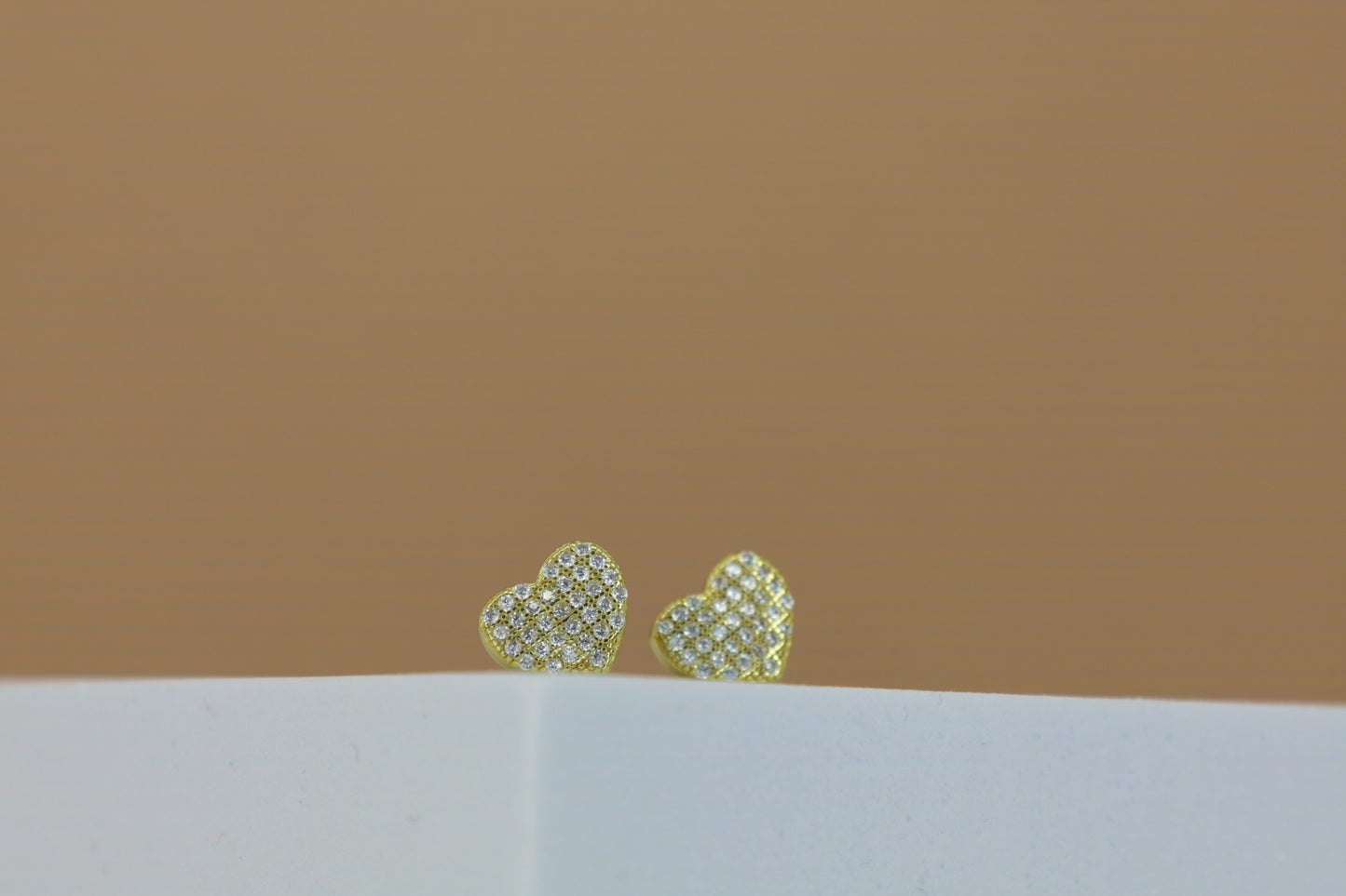 Tin Heart Earrings