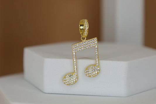 Music Note Pendant