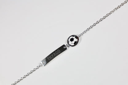 Custom Soccer Bracelet