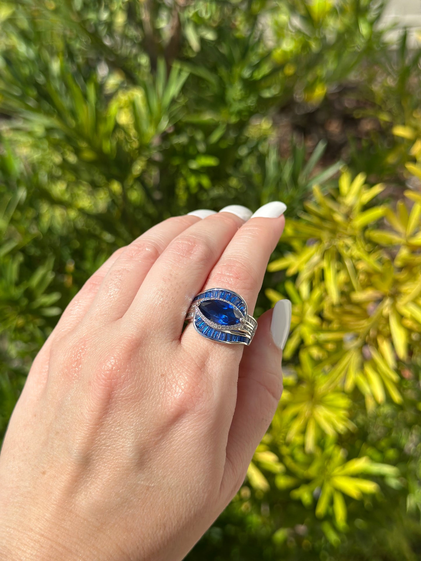 Blue T Ring