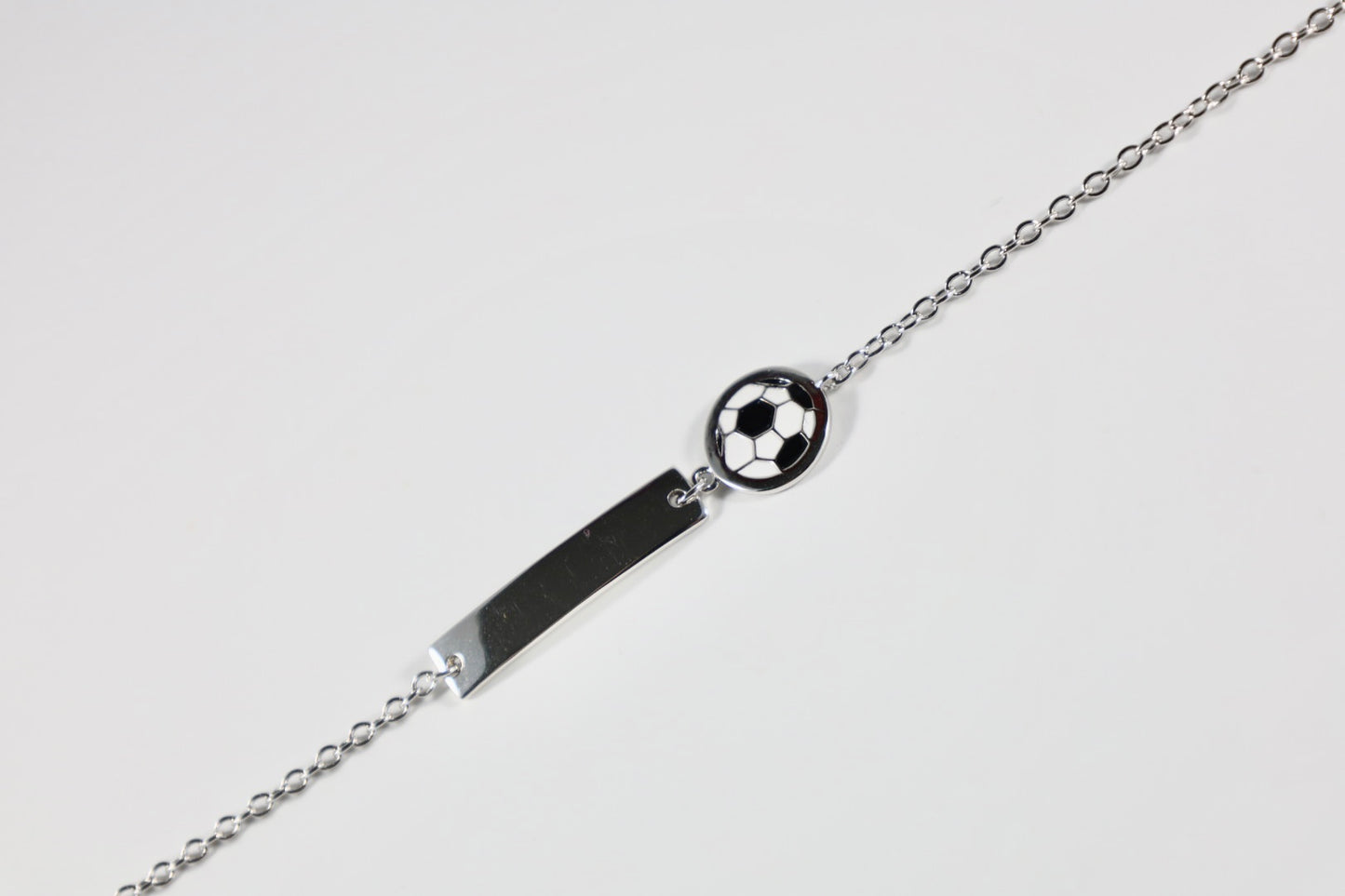 Custom Soccer Bracelet