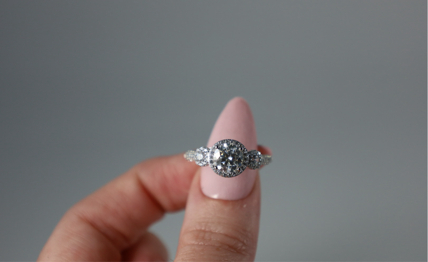 My Queen Moissanite Ring