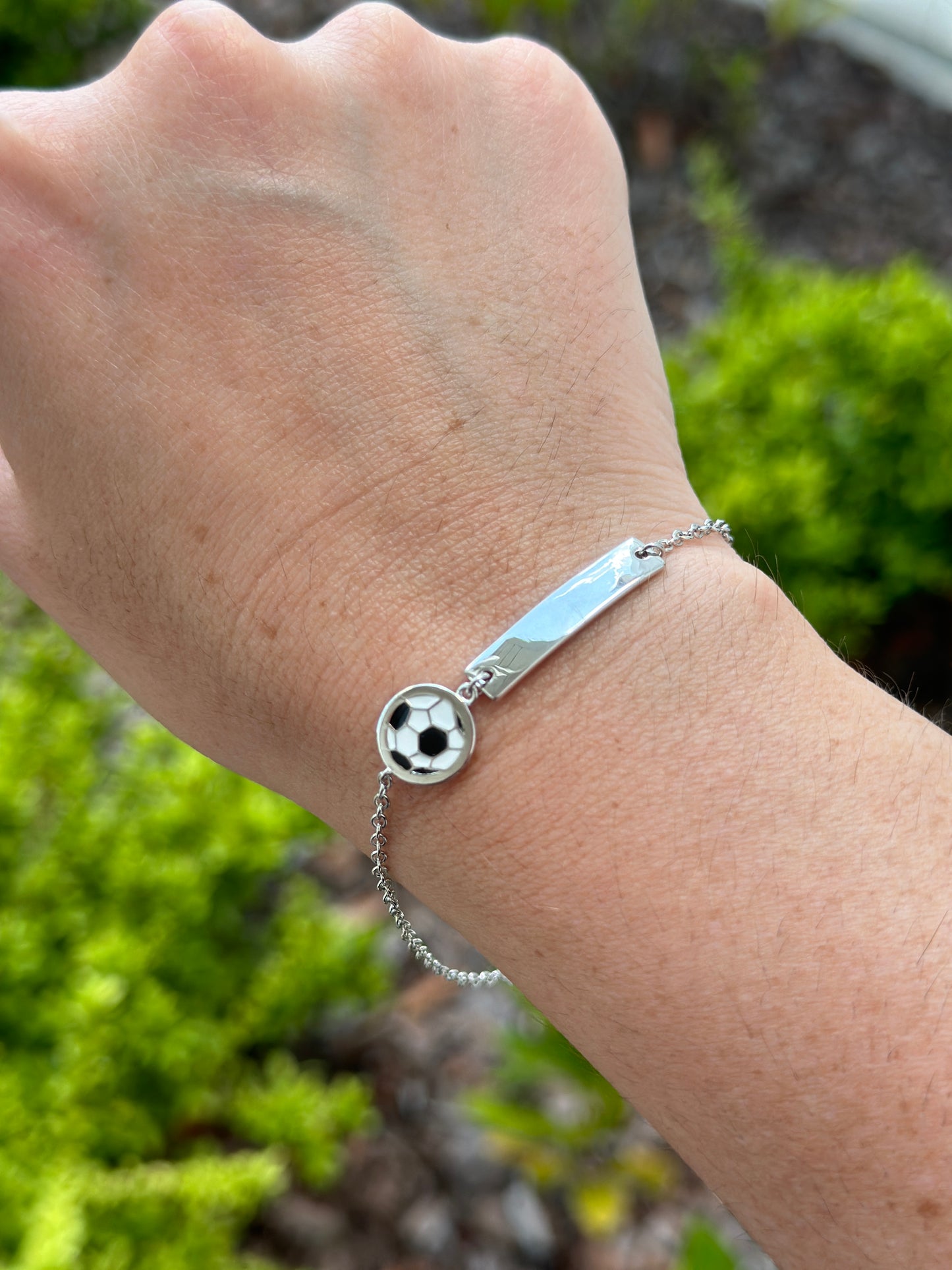 Custom Soccer Bracelet