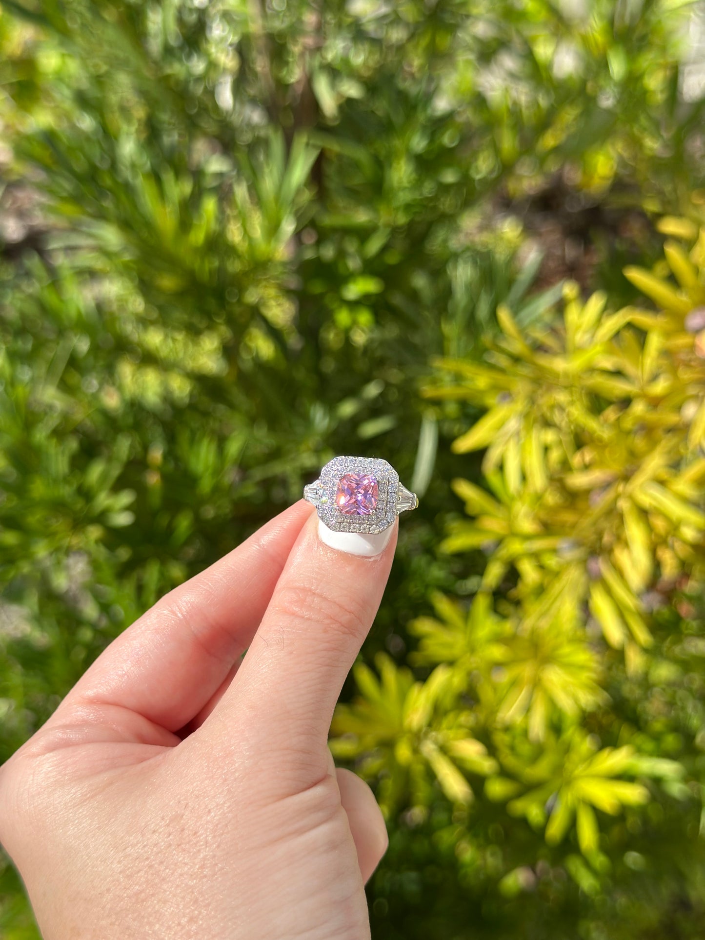 Pink Blossom Ring