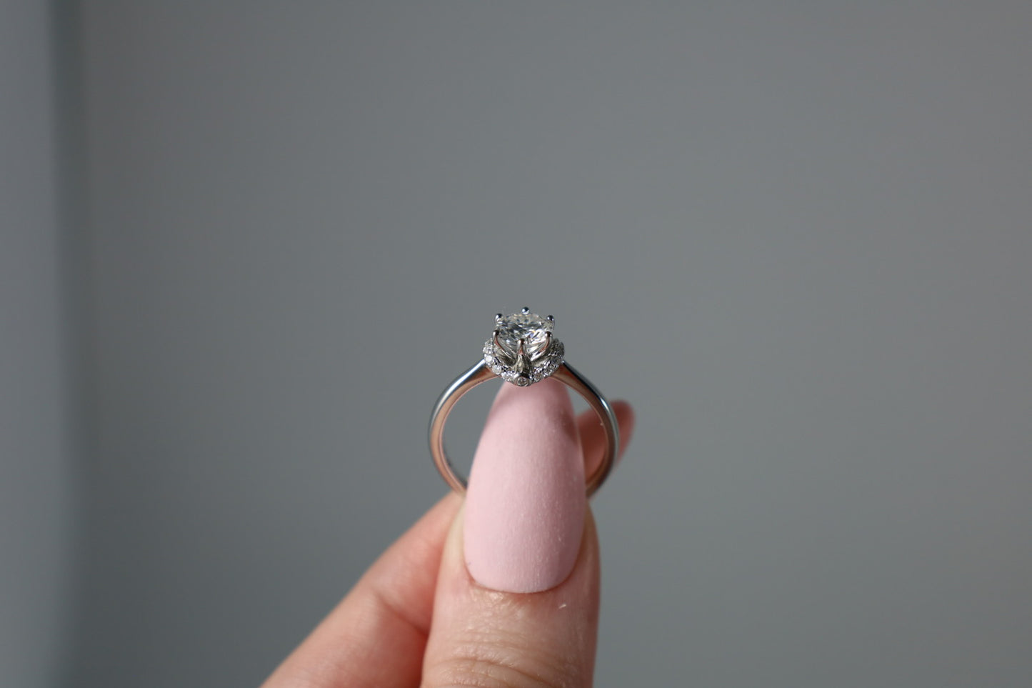 My Fiance Moissanite Ring