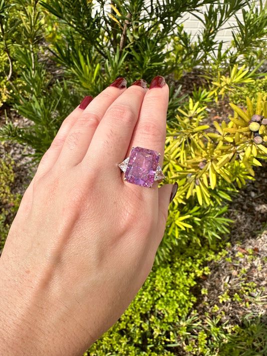 Pink Cloud Ring