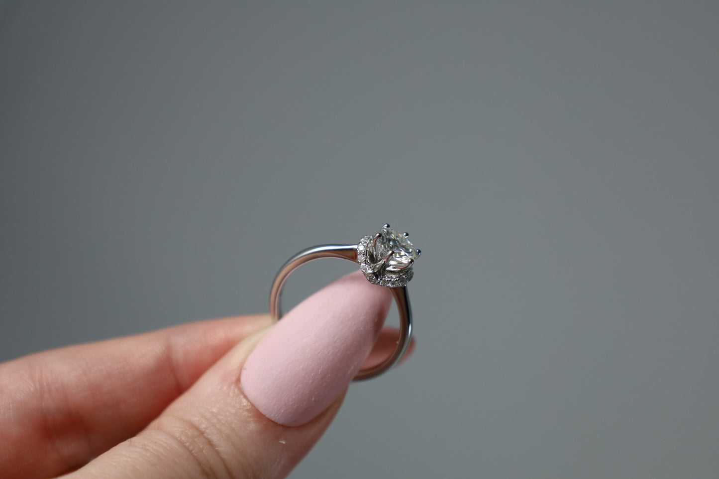 My Fiance Moissanite Ring