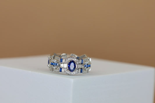 Blue LOve Ring