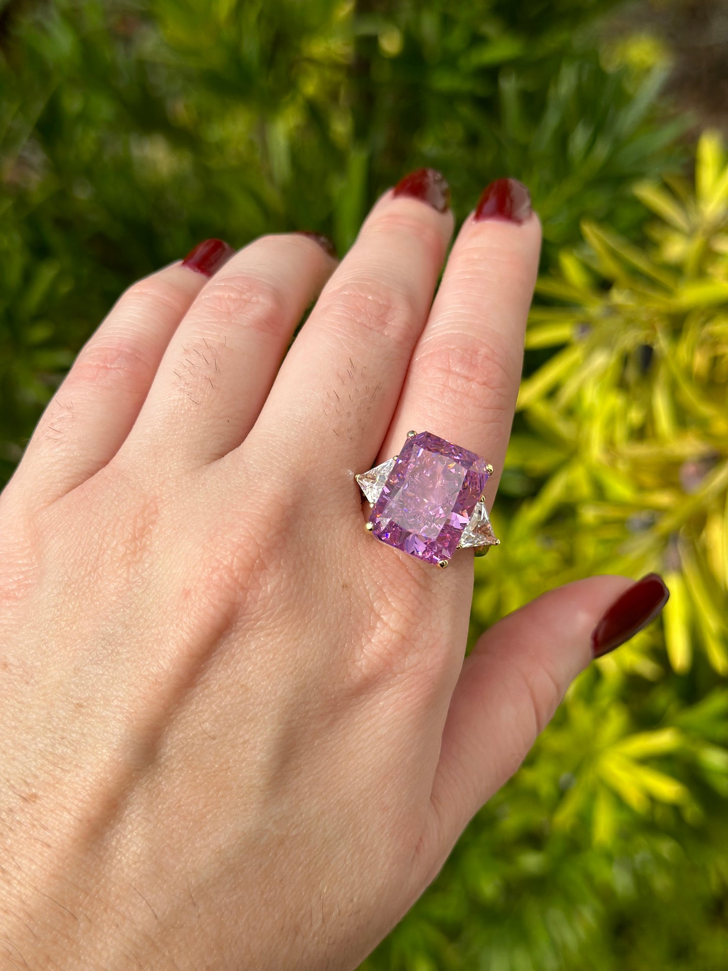 Pink Cloud Ring