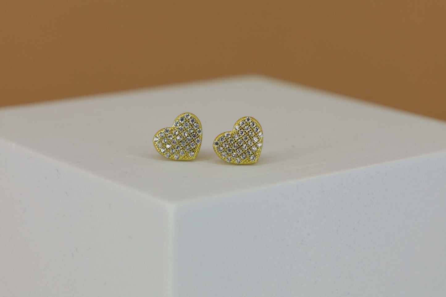 Tin Heart Earrings