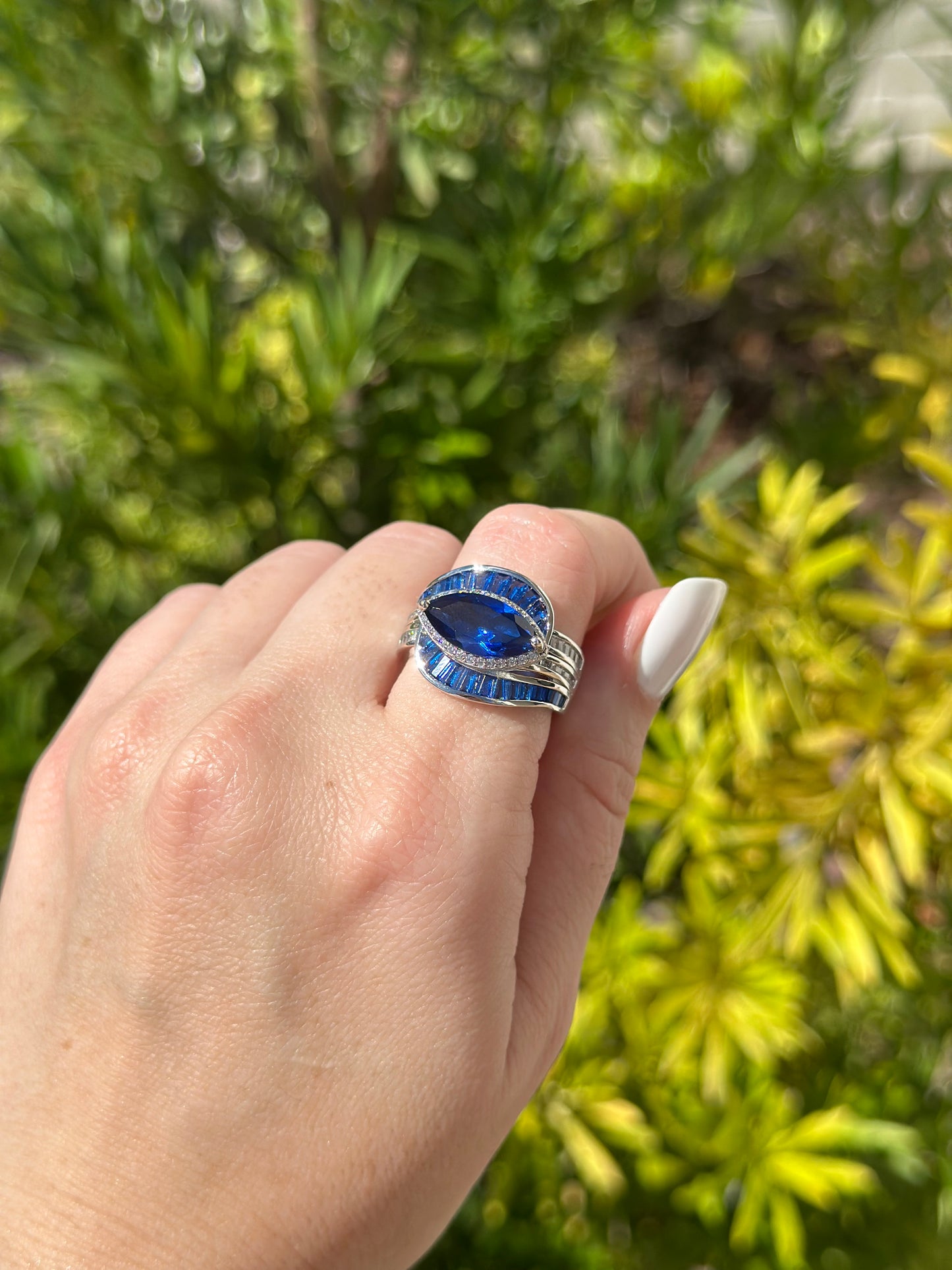 Blue T Ring