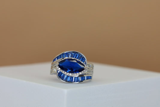 Blue T Ring