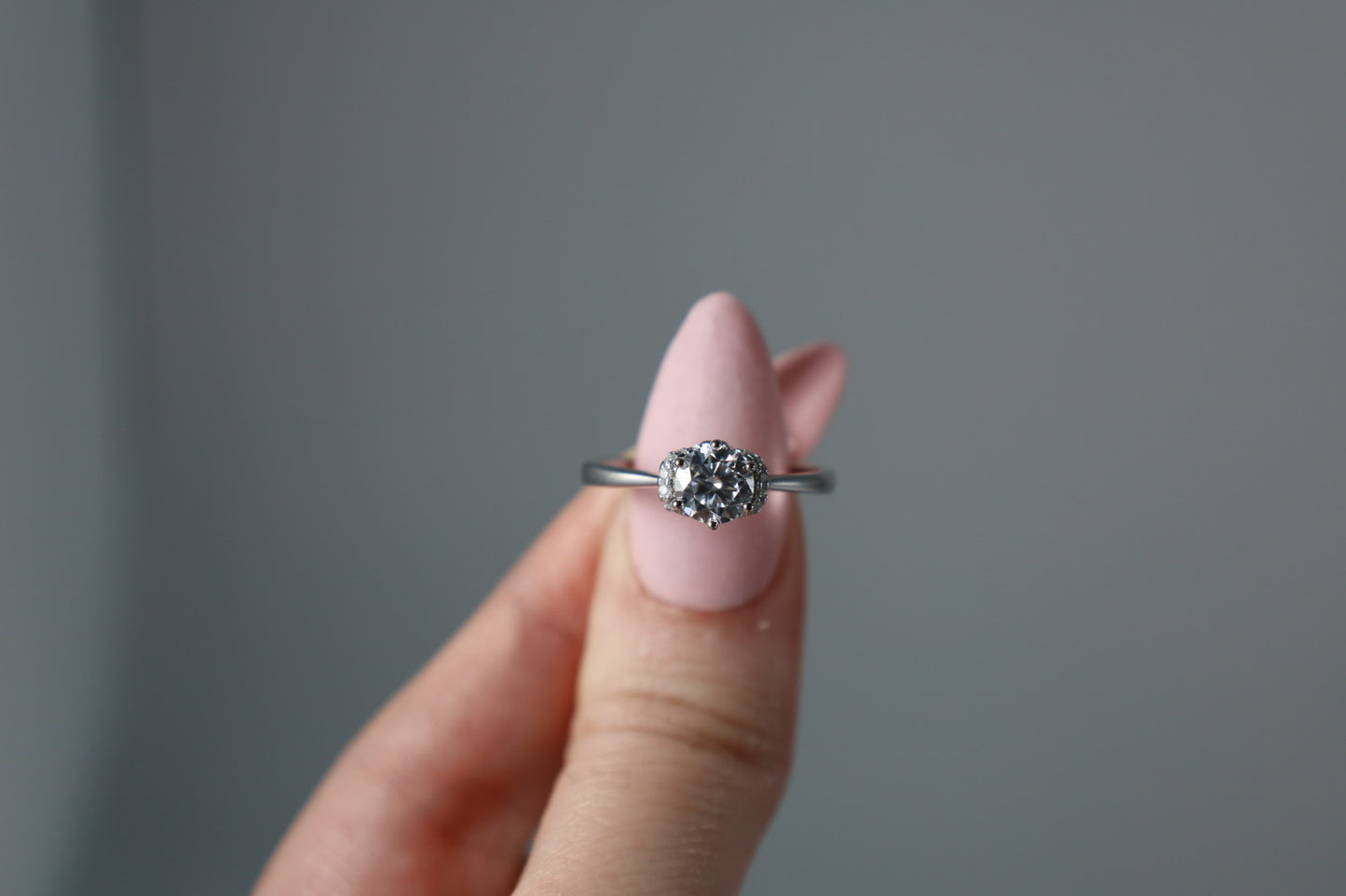 My Fiance Moissanite Ring