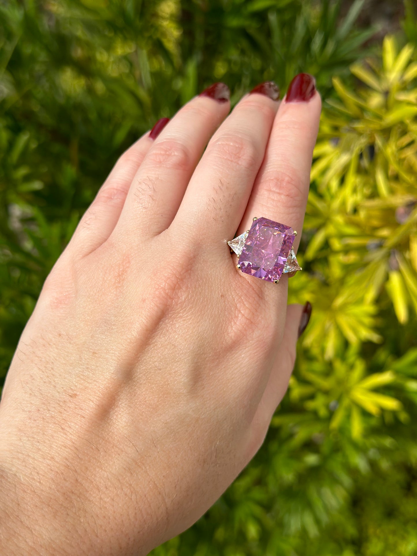 Pink Cloud Ring