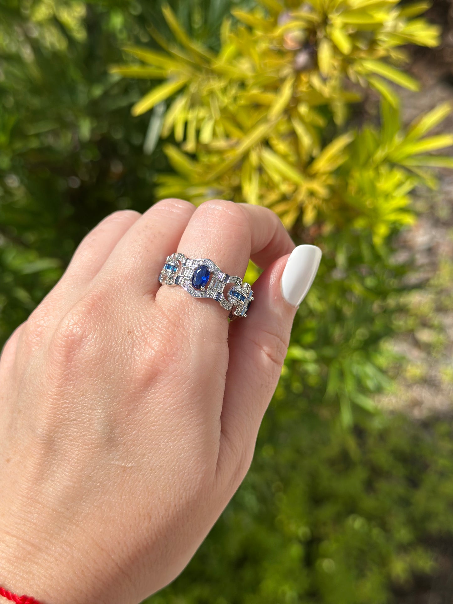 Blue LOve Ring