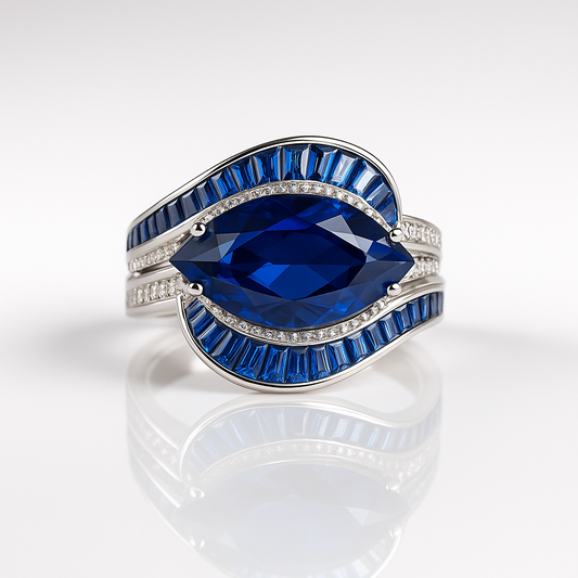 Blue T Ring