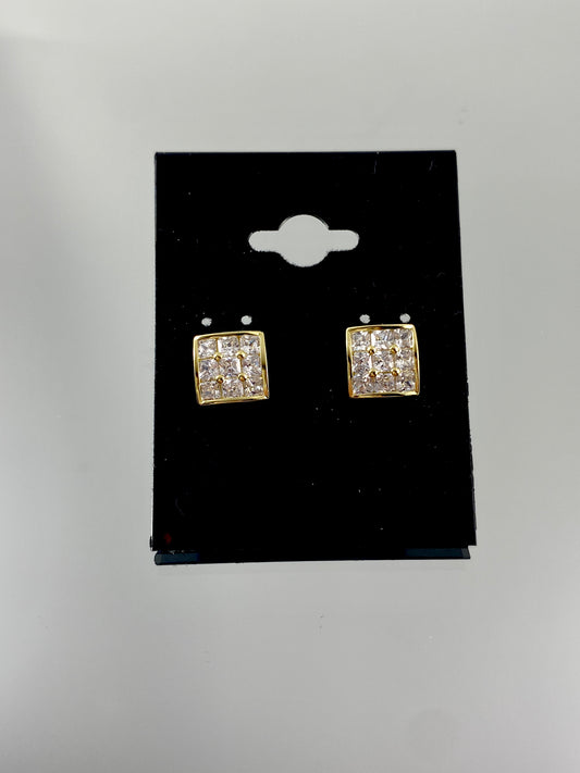 Square Bling Earrings