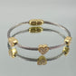Triple Hrt Bracelet