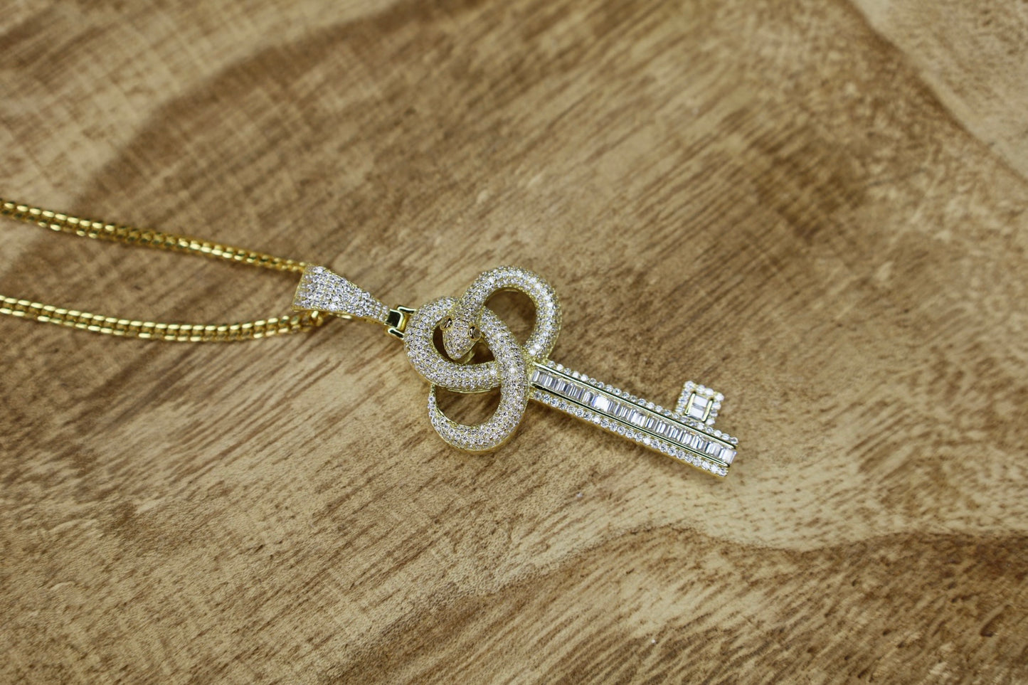 Snake Key Pendant