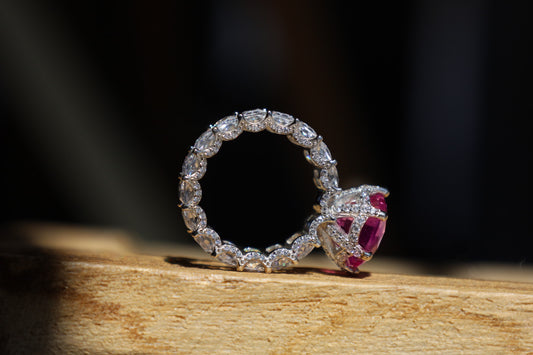 Icy Pink Ring