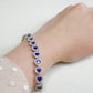 Purple Heart Bracelet