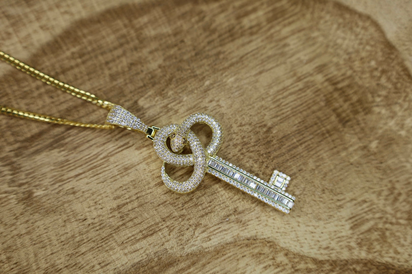 Snake Key Pendant