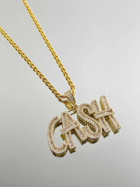 Cash Baguette Pendant