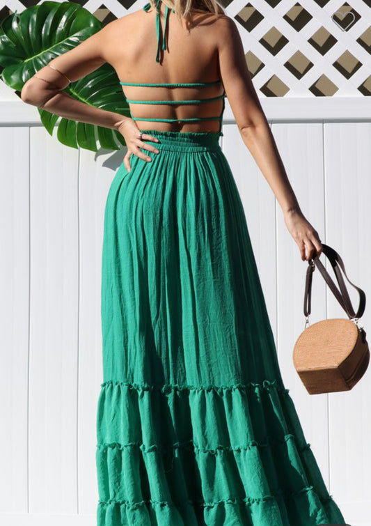 Green Maxi Dress