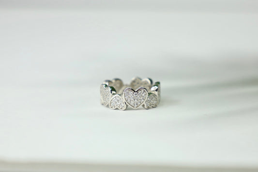Heart World ring