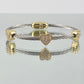 Triple Hrt Bracelet