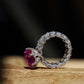 Icy Pink Ring