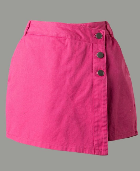Pink Abstract shorts